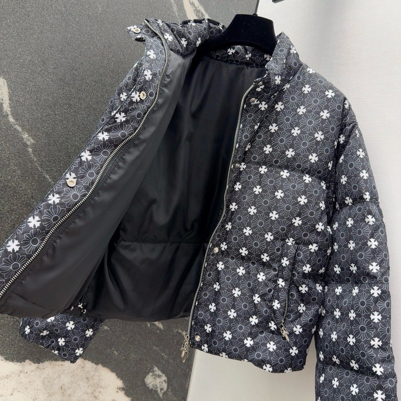 Ch*0me He**ts down jacket